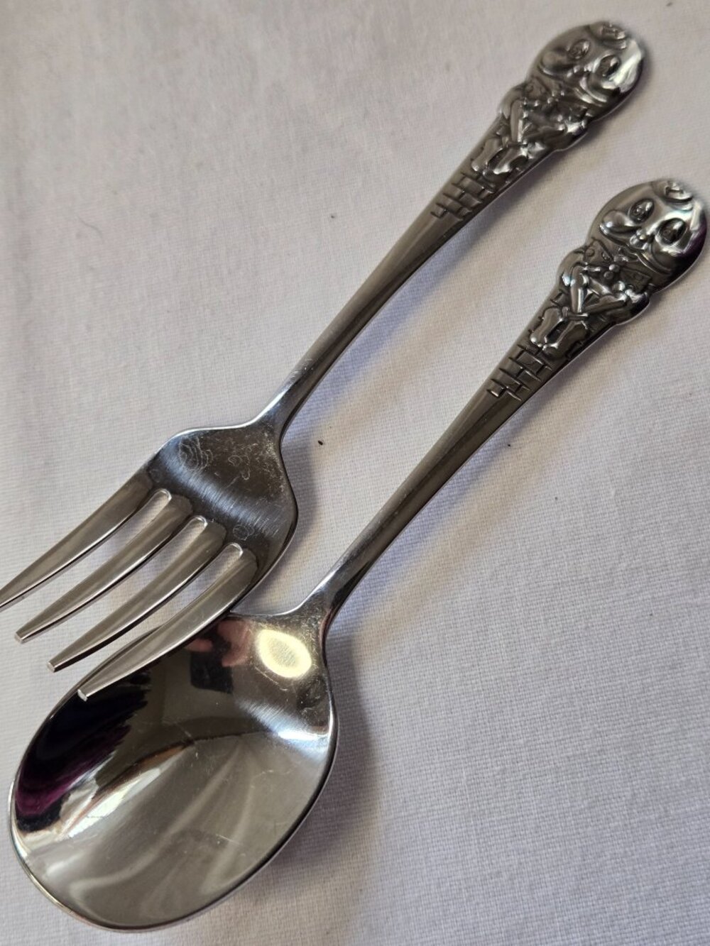 Oneida Vintage Humpty Dumpty Child Flatware Set